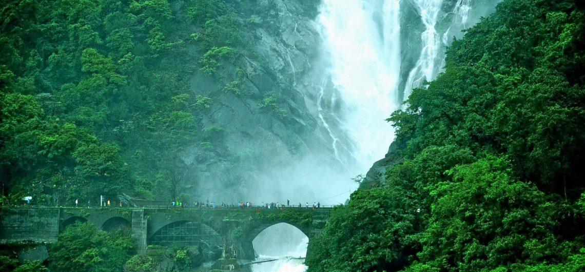dudhsagar waterfall trekking