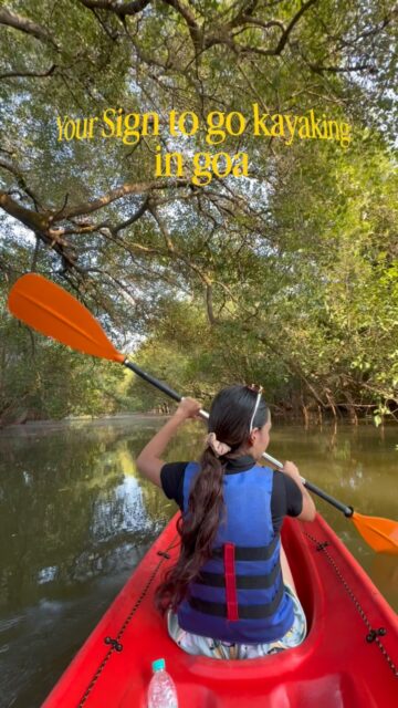 Not all of Goa is beaches... Glide through serene mangrove forests, breathe fresh air, and reconnect with nature on an unforgettable kayaking experience. 🌿🛶
✅ Safe & Guided ✅ Perfect for Couples, Families & Friends 

📲 WhatsApp: +91 94224 51927 🌐 www.degoa.com⁠

#MangroveKayakingGoa #GoaExperiences #AdventureAwaits #NatureEscape #viral